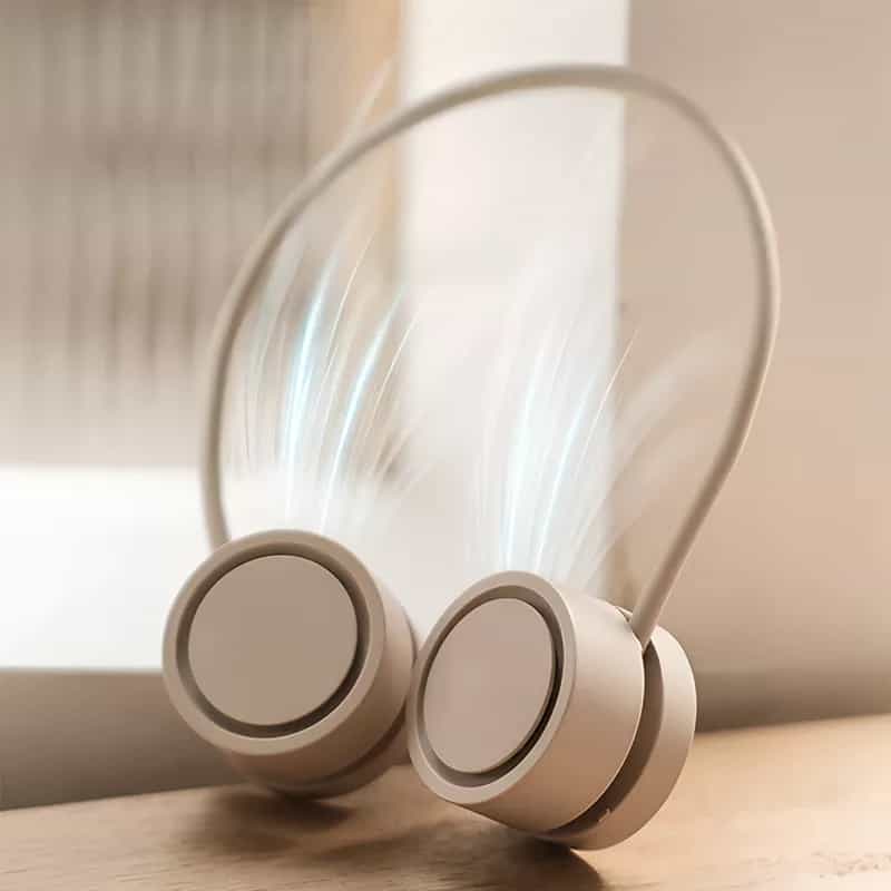 FLORANZA-AIR™ – Ventilateur de Cou Portable Rechargeable