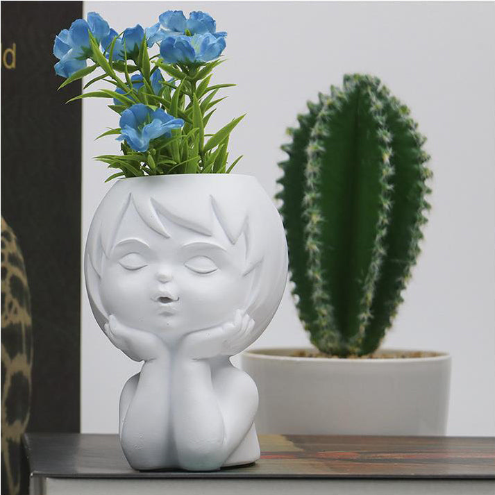 A Meaty Flowerpot In A Simple Office