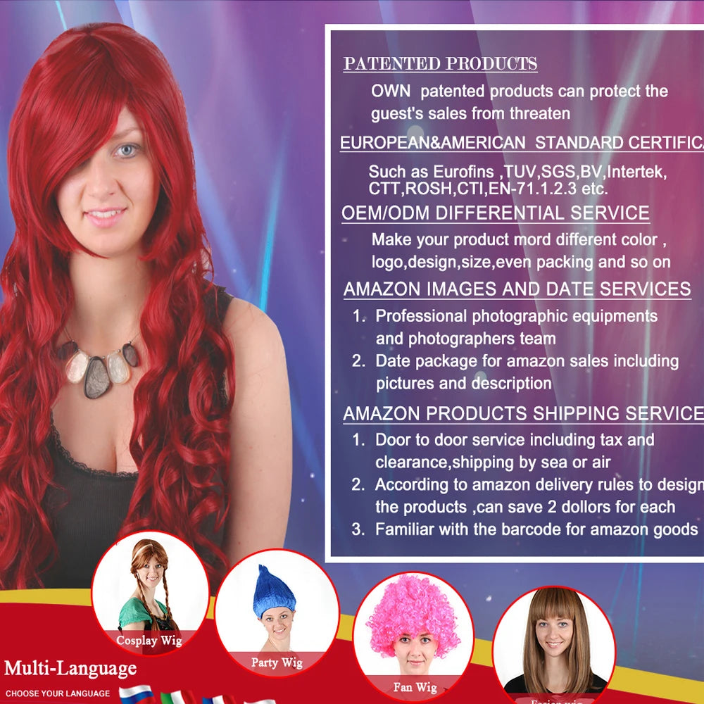 Wholesale Heat Resistant Synthetic Hair Afro Curly Premium Luxury Wigs for Women Hot Sale Factory Direct