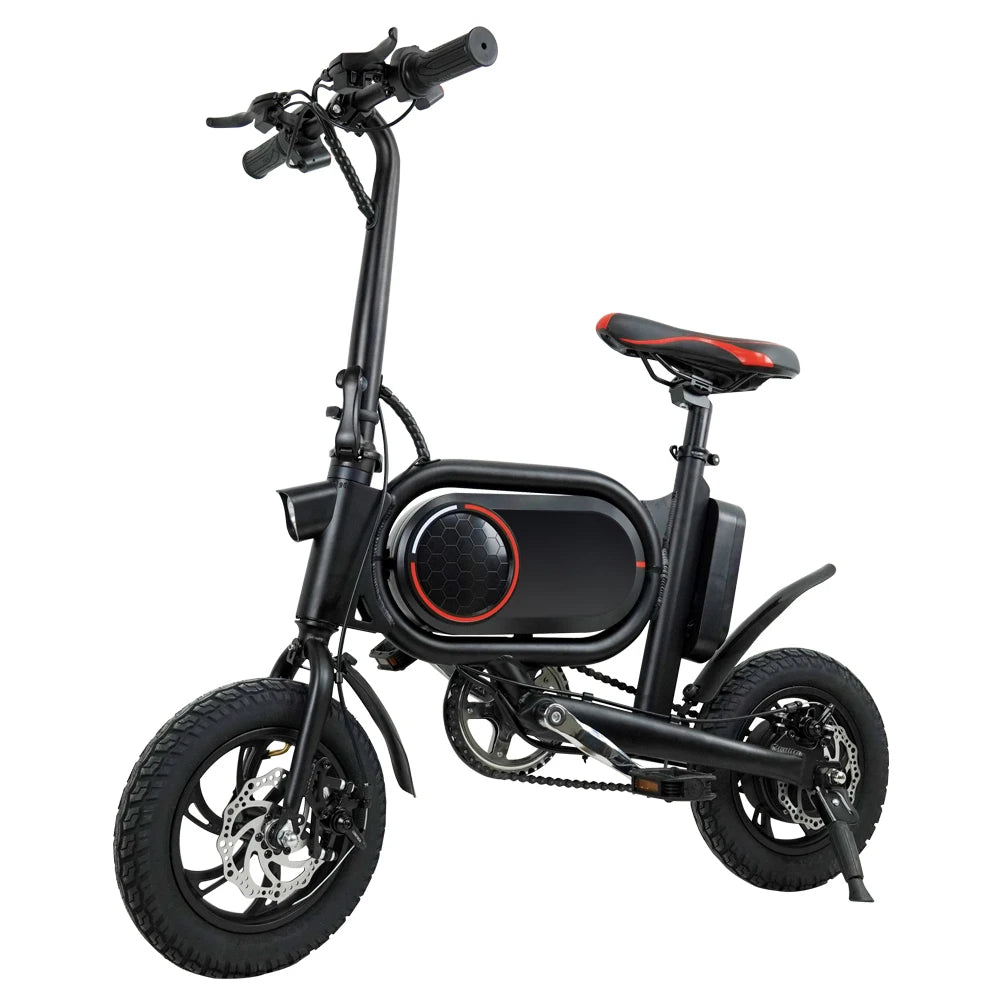 Buy Moter Powerful 350w Kids Folding Mini Ebike Walking Bike Electric Bicycle