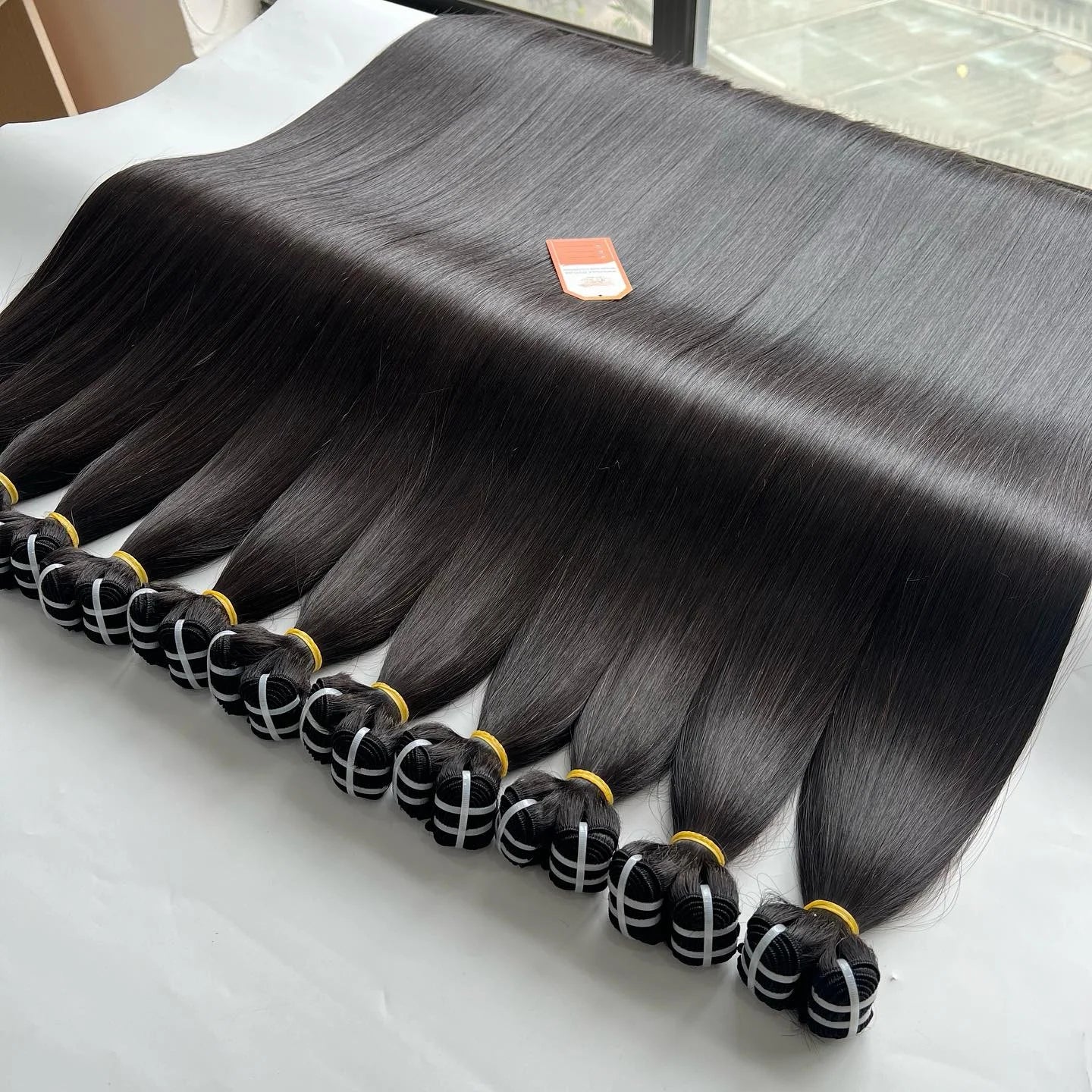 Bundles Vietnamese Human Hair 100% Human Hair Bone Straight Weft Hair Extensions Wholesale Price From Factory