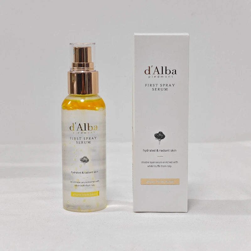 dAlba White Truffle Spray Essence Lightweight Facial Moisturizing Cream Skin Brightening Essence Multi-Effect Spray
