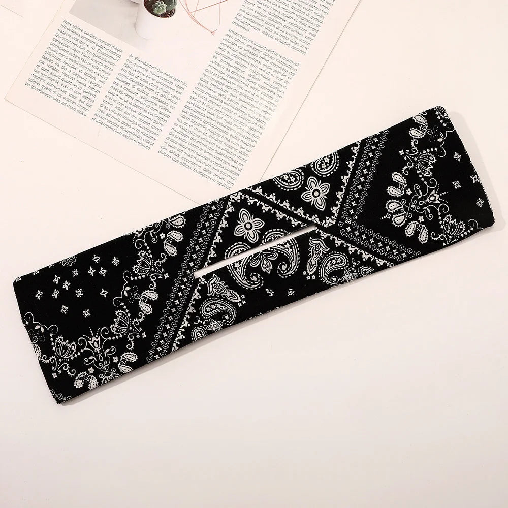 Deft Bun Hair Band DIY Donut Maker Girls Women Print Knotted Flexible Twister Styling Tool Headband Curler Hair Accessories