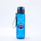 650ML KPop Demon Hunters Water Cup Trend Simple Frosted Sports Water Cup Boys Girl Portable Drop-proof Outdoor Fitness Jug Gift
