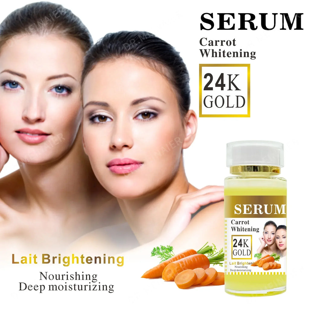 120ml Glutathione Carrot Face Essence Repairing Essence Elasticizing Essence Original Solution Moisturizing Firming Face Skin