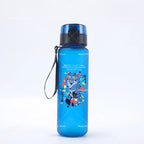 650ML KPop Demon Hunters Water Cup Trend Simple Frosted Sports Water Cup Boys Girl Portable Drop-proof Outdoor Fitness Jug Gift