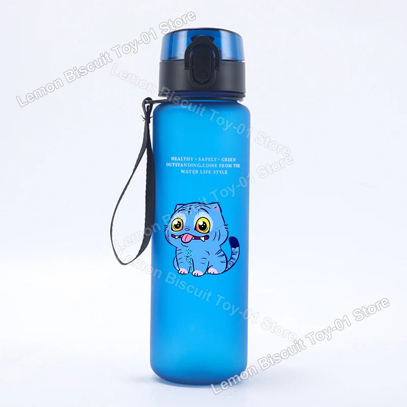 650ml KPop Demon Hunting Series Water Bottle Pop-up Lid Hot Movies Frosted Drink Cup Leak Proof Portable Tour Hiking Sports Gift