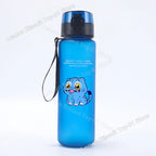 650ml KPop Demon Hunting Series Water Bottle Pop-up Lid Hot Movies Frosted Drink Cup Leak Proof Portable Tour Hiking Sports Gift