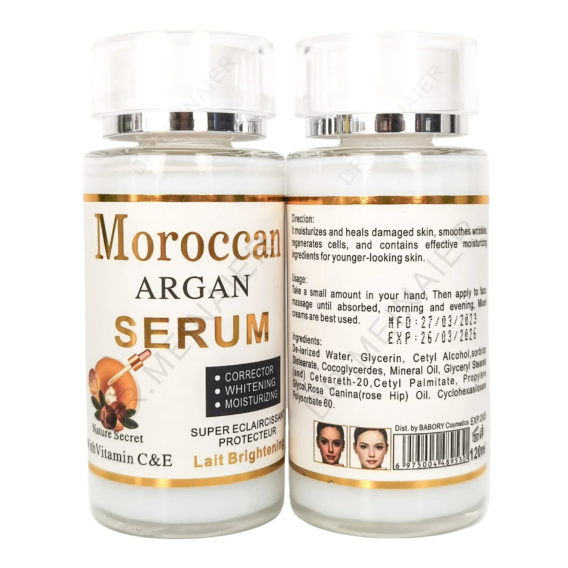 120ml Glutathione Carrot Face Essence Repairing Essence Elasticizing Essence Original Solution Moisturizing Firming Face Skin