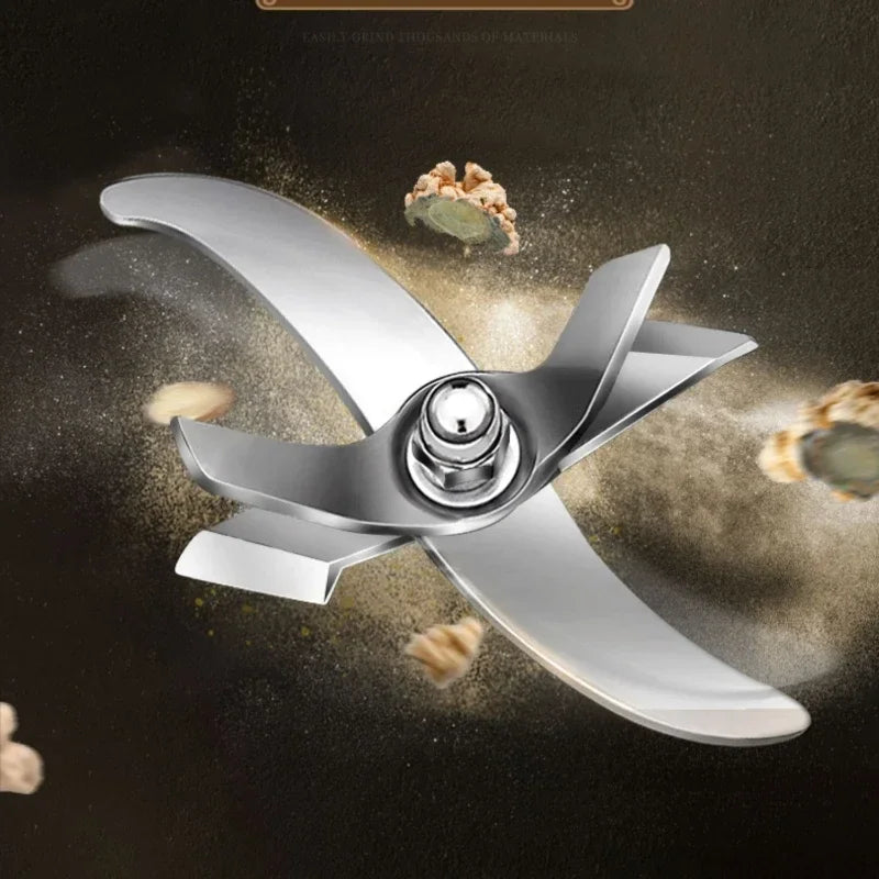 Chinese herbal medicine pulverizer, ultra-fine grinding, household small dry mill, crushing mill, commercial