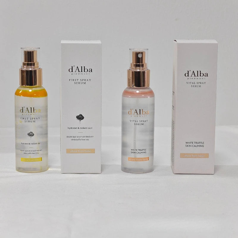 dAlba White Truffle Spray Essence Lightweight Facial Moisturizing Cream Skin Brightening Essence Multi-Effect Spray