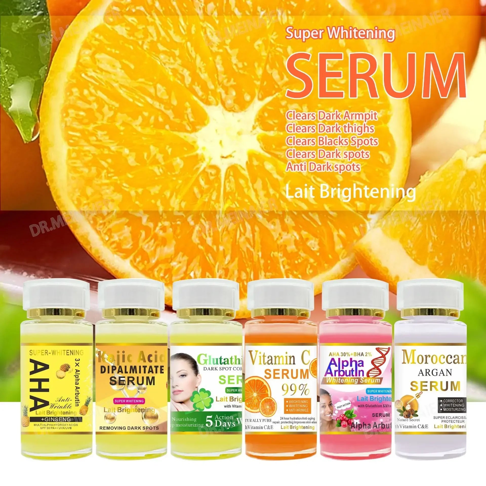 120ml Glutathione Carrot Face Essence Repairing Essence Elasticizing Essence Original Solution Moisturizing Firming Face Skin