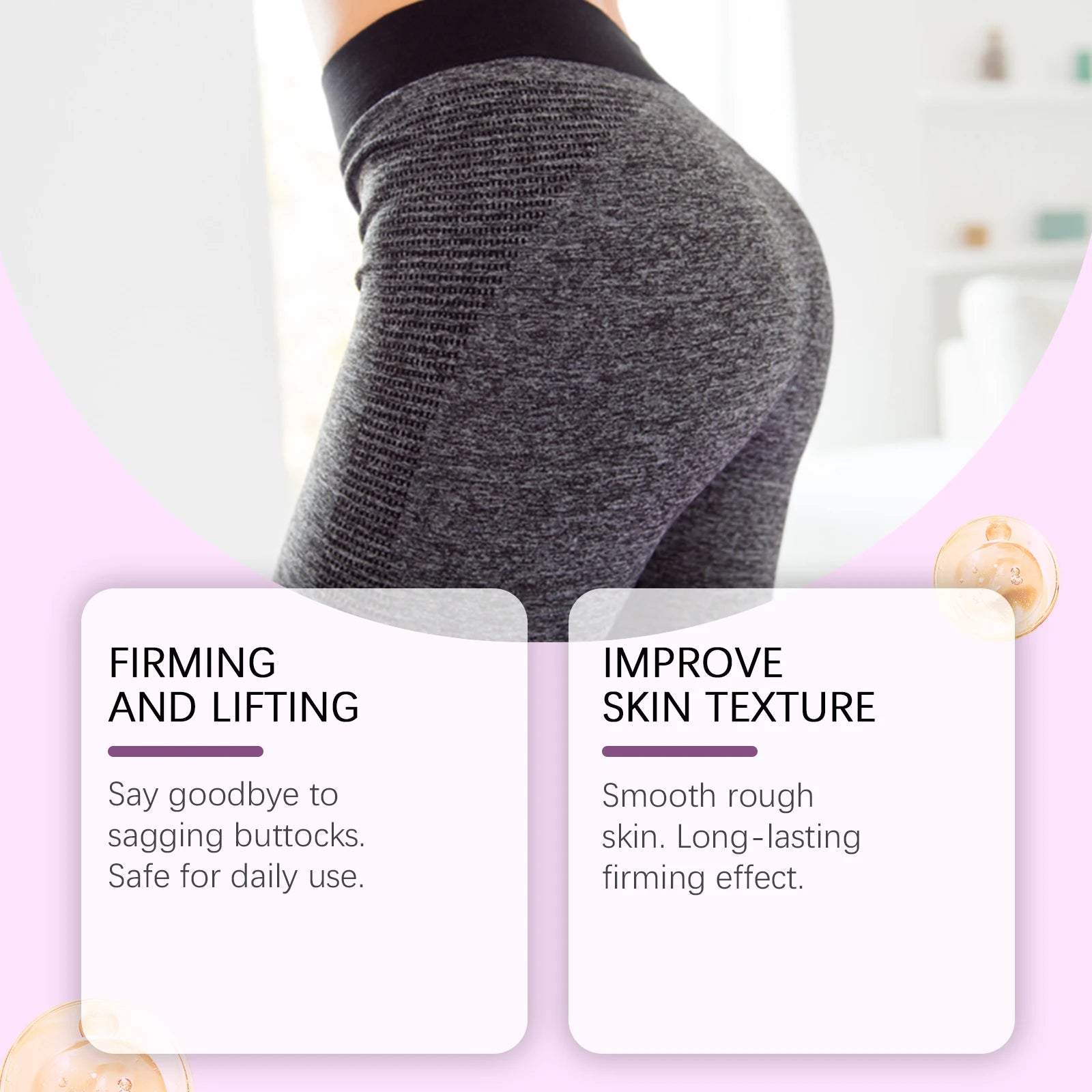 Hip Firming Cream Butt Lift up Big Ass Prevent Sag Buttock Enlargement Cream Improve Sagging Shaping Sexy Body Care for Women