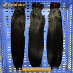 15A Raw Hair Bundles Double Drawn Vietnamese 22Inch Straight Bundles 100% Human Hair Bundles Unprocessed Virgin Hair Extensions