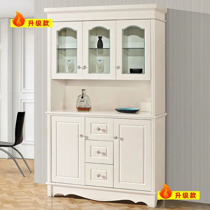 Customized. Y Ying 3 2025 New Wine Cabinet European Style Glass Wine Cabinet Wall Dining Room Sideboard Storage Curio Cabinet Li