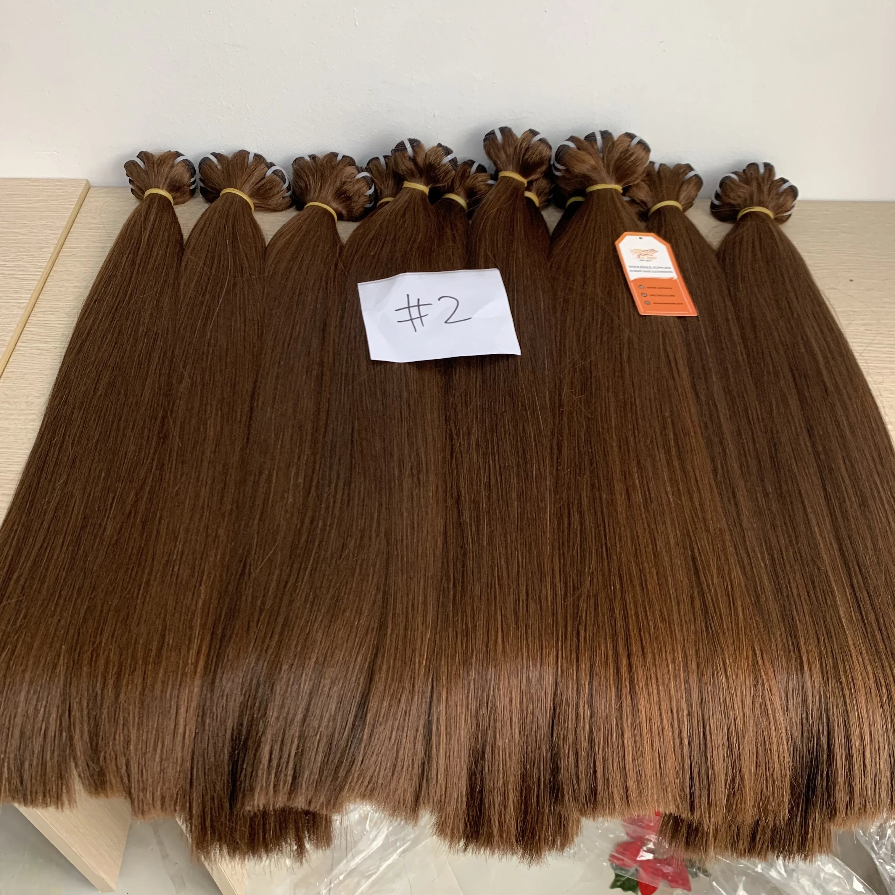 Bundles Vietnamese Human Hair 100% Human Hair Bone Straight Weft Hair Extensions Wholesale Price From Factory