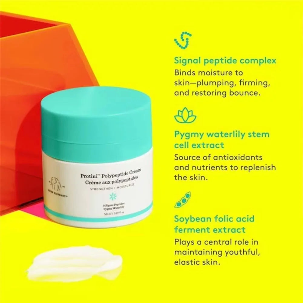 50ml LALA RETRO WHIPPED Face Cream Protini Polypeptide CREAM Women Make Up Set Turmeric Facial  Cream Essence Soap Skin Care Set