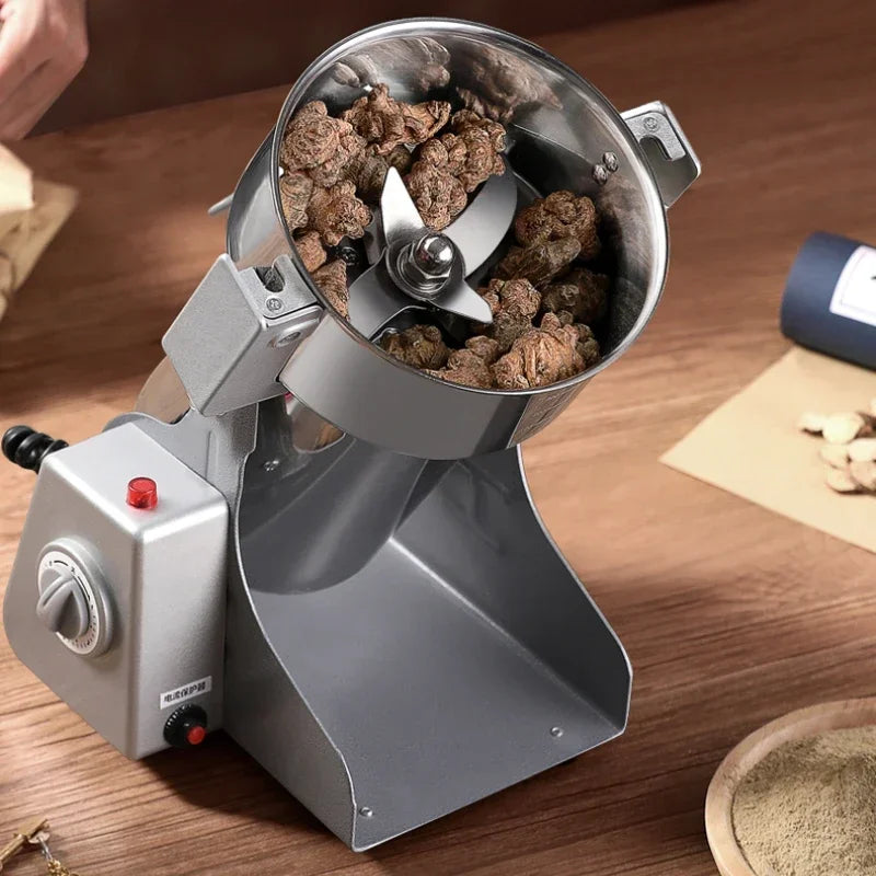 Chinese herbal medicine pulverizer, ultra-fine grinding, household small dry mill, crushing mill, commercial