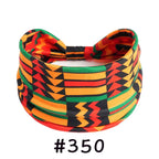 Boho Headbands for Women Knotted Wide Headwrap Turban Yoga Workout Head Bands Stretch Hiarbands Cotton Bandana Hair Accessories