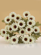 21 Heads Artificialflower Autumn Silk Daisy Bouquet Decor Vase Home Wedding Decor Household Products Holiday Party DIY gift box