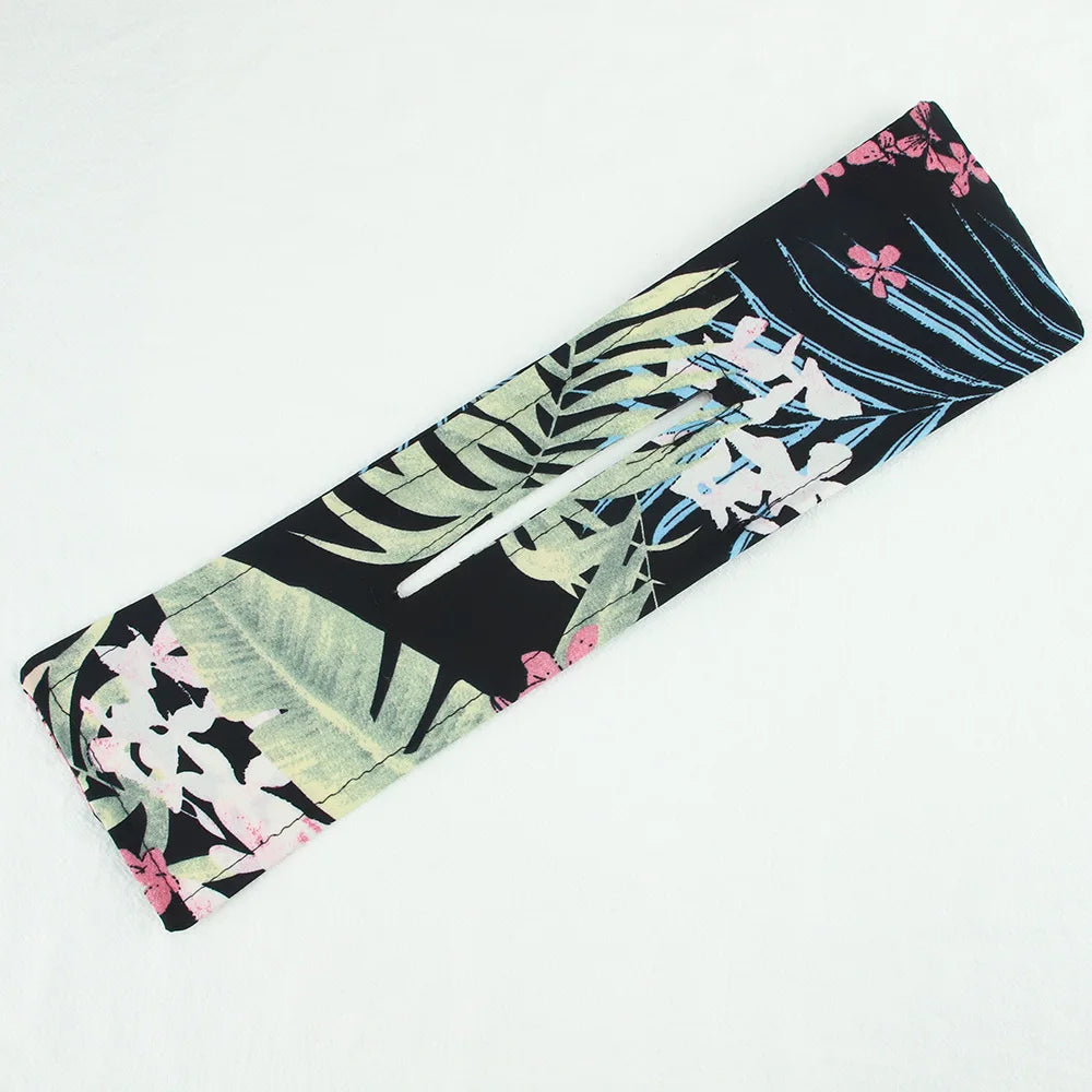 Deft Bun Hair Band DIY Donut Maker Girls Women Print Knotted Flexible Twister Styling Tool Headband Curler Hair Accessories