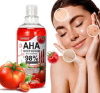 500ml Tomato Whitening Face Essence Body Lotion Mild and Firm Skin Moisturize, Repair Body for AHA Skincare Essence Water