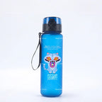 650ML KPop Demon Hunters Water Cup Trend Simple Frosted Sports Water Cup Boys Girl Portable Drop-proof Outdoor Fitness Jug Gift