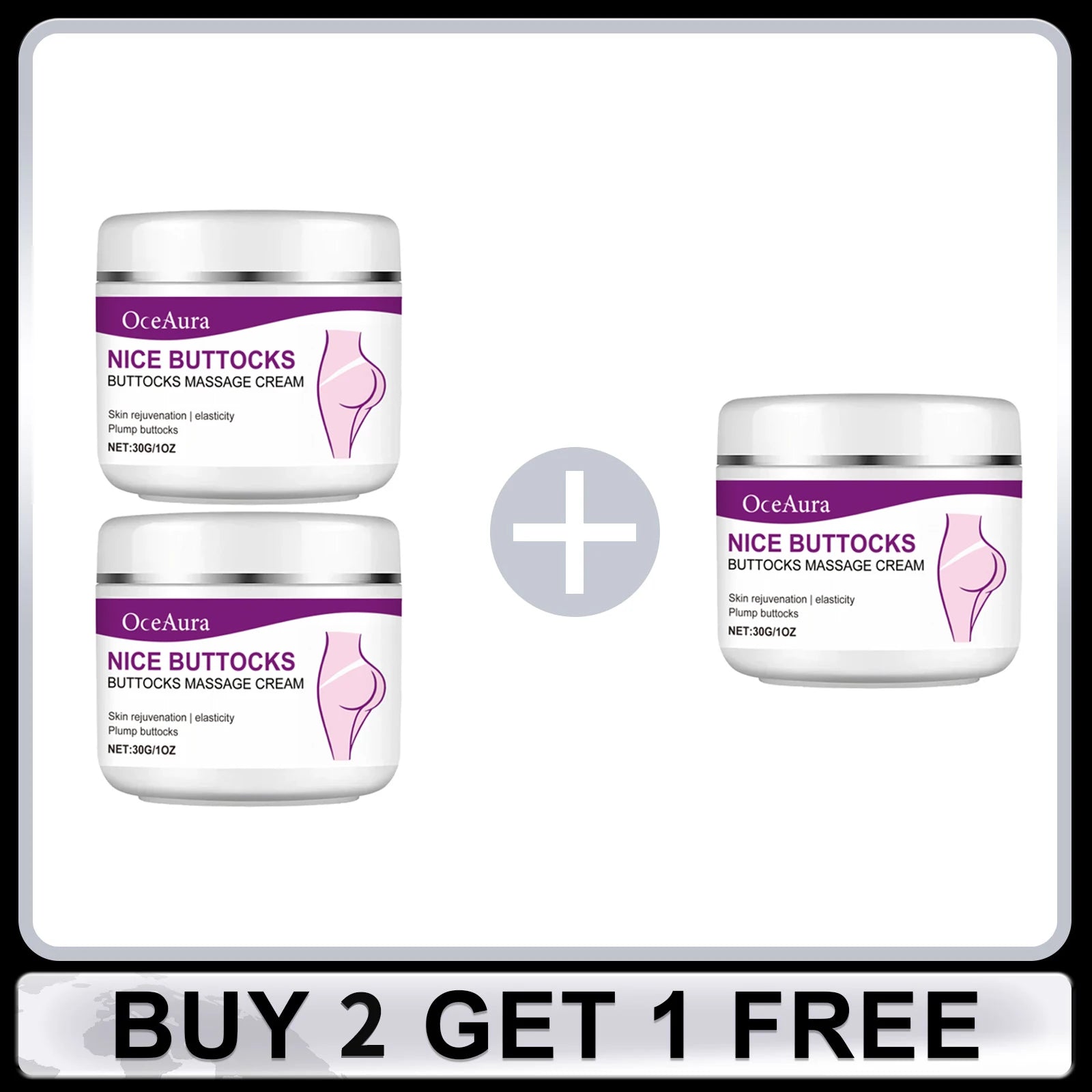 Hip Firming Cream Butt Lift up Big Ass Prevent Sag Buttock Enlargement Cream Improve Sagging Shaping Sexy Body Care for Women