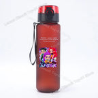 650ml KPop Demon Hunting Series Water Bottle Pop-up Lid Hot Movies Frosted Drink Cup Leak Proof Portable Tour Hiking Sports Gift