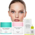 50ml LALA RETRO WHIPPED Face Cream Protini Polypeptide CREAM Women Make Up Set Turmeric Facial  Cream Essence Soap Skin Care Set