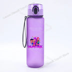 650ml KPop Demon Hunting Series Water Bottle Pop-up Lid Hot Movies Frosted Drink Cup Leak Proof Portable Tour Hiking Sports Gift
