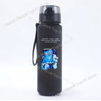 650ml KPop Demon Hunting Series Water Bottle Pop-up Lid Hot Movies Frosted Drink Cup Leak Proof Portable Tour Hiking Sports Gift