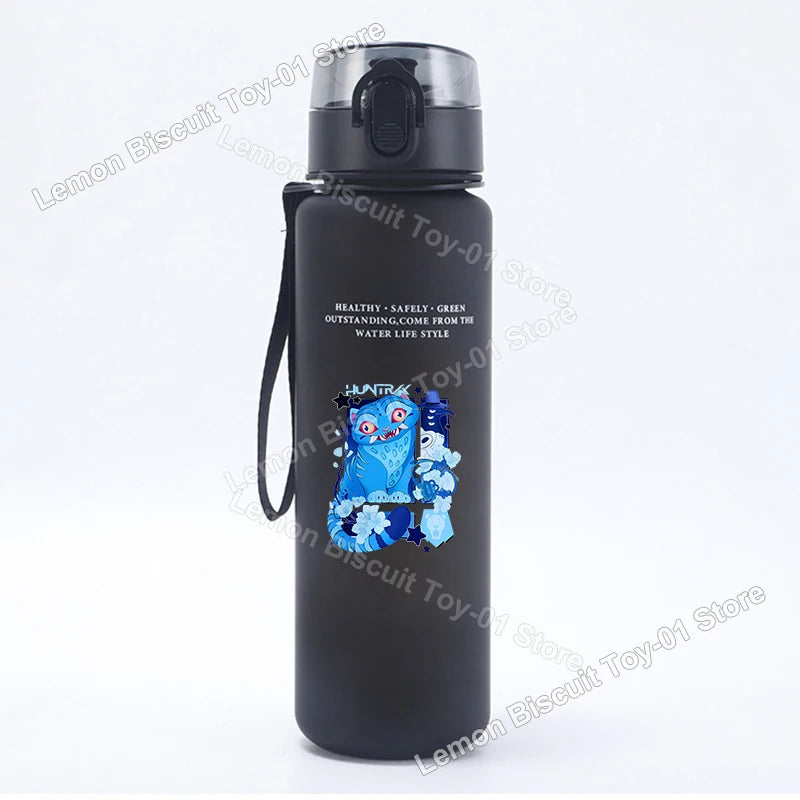 650ml KPop Demon Hunting Series Water Bottle Pop-up Lid Hot Movies Frosted Drink Cup Leak Proof Portable Tour Hiking Sports Gift