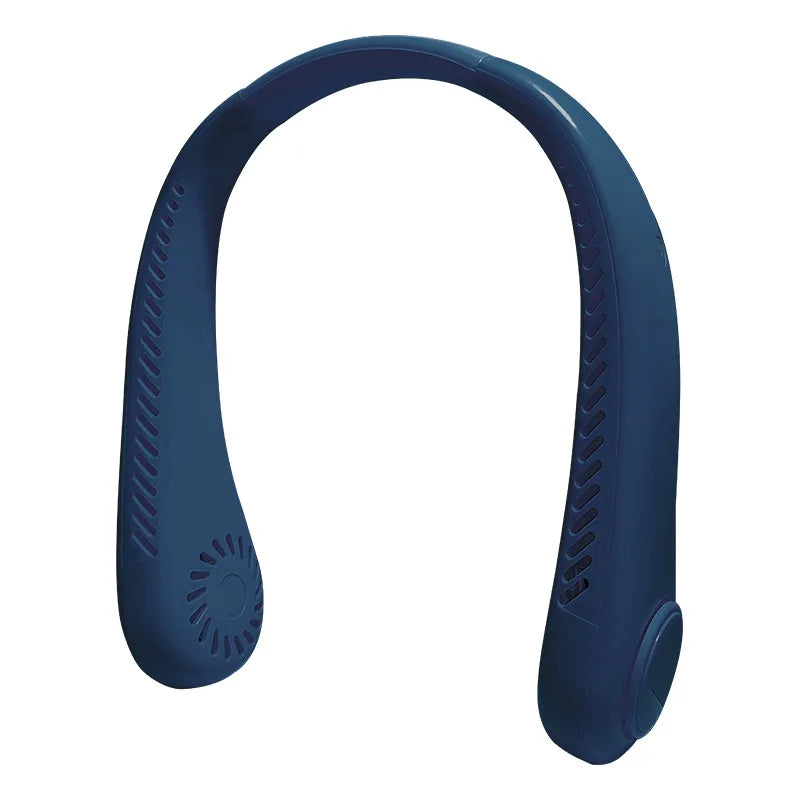 Ventilateur de Cou Mini 1200mAh - Portable Sans Pales Rechargeable 3 Vitesses