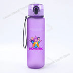 650ml KPop Demon Hunting Series Water Bottle Pop-up Lid Hot Movies Frosted Drink Cup Leak Proof Portable Tour Hiking Sports Gift