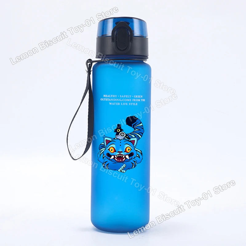 650ml KPop Demon Hunting Series Water Bottle Pop-up Lid Hot Movies Frosted Drink Cup Leak Proof Portable Tour Hiking Sports Gift