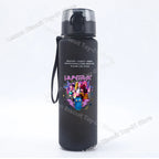 650ml KPop Demon Hunting Series Water Bottle Pop-up Lid Hot Movies Frosted Drink Cup Leak Proof Portable Tour Hiking Sports Gift